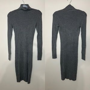 Turtle neck bodycon dress